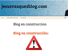 Tablet Screenshot of jesusvazquezblog.com
